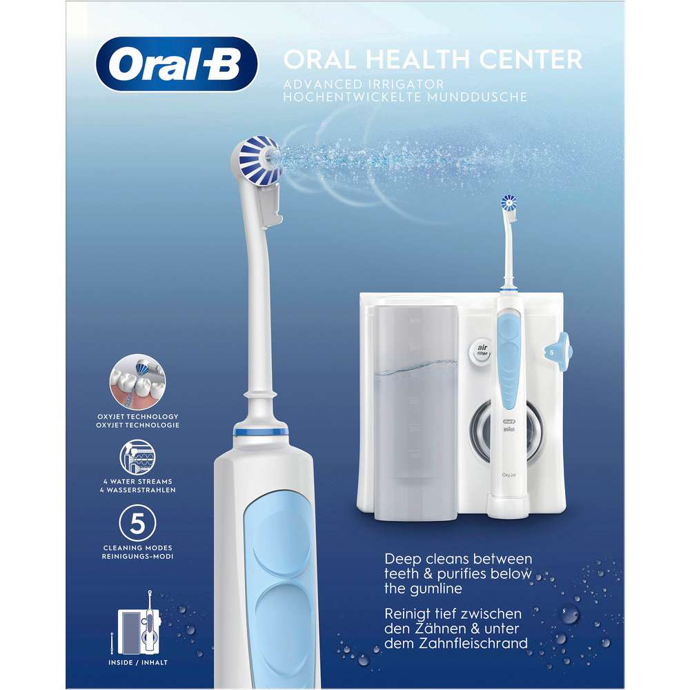 Produktabbildung Oral-B Munddusche, Oxyjet Reinigungssystem