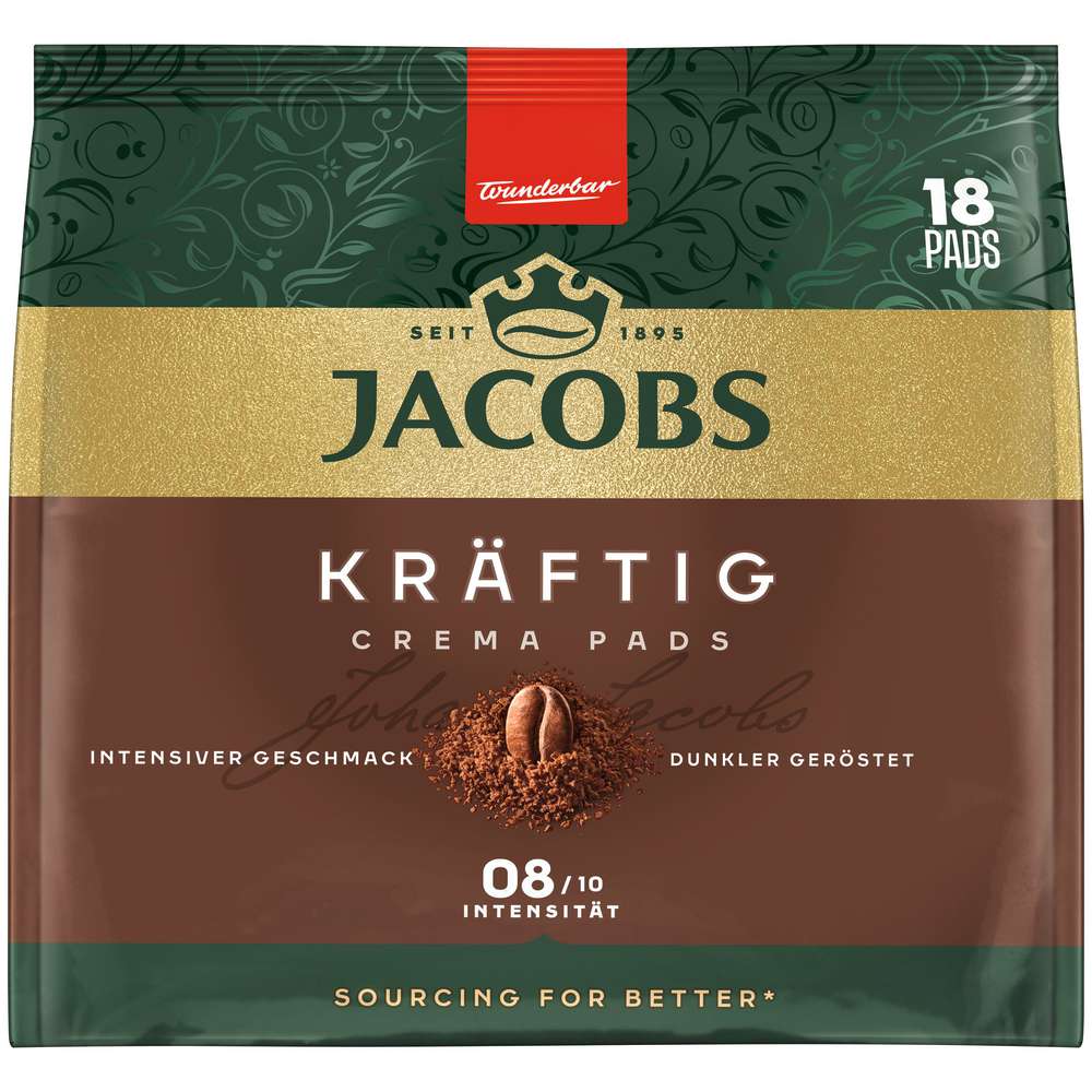 Produktabbildung Jacobs Kaffeepads Kräftig