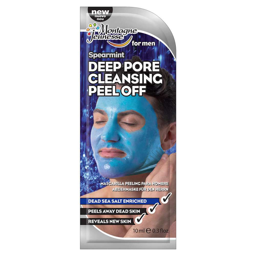 Produktabbildung Montagne Jeunesse Maske Peel Off Deep Pore Cleansing For Men