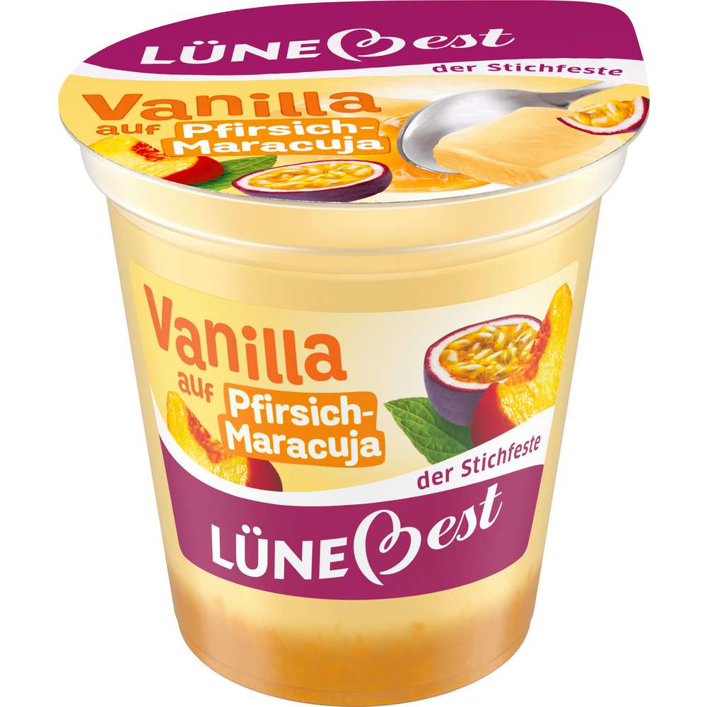 Produktabbildung Lünebest Fruchtjoghurt Pfirsich-Maracuja