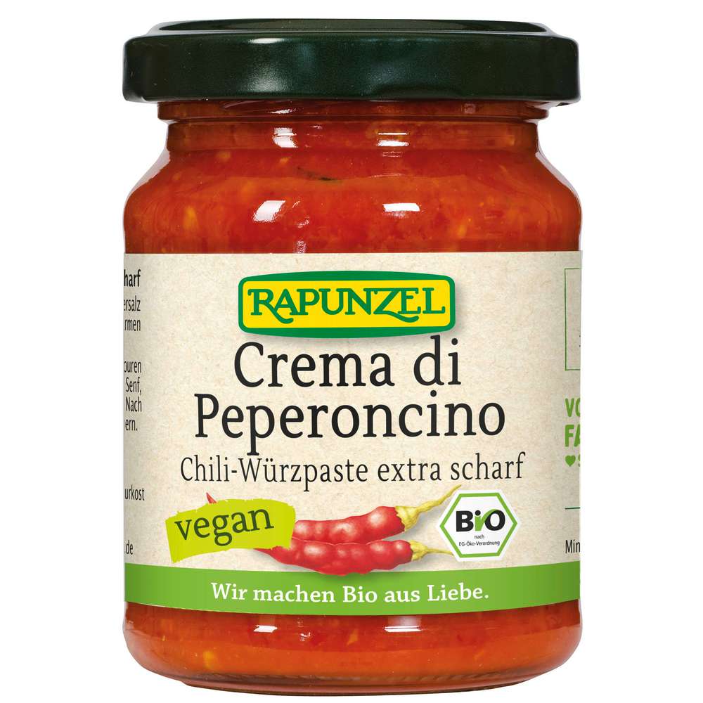 Produktabbildung Rapunzel Crema di Peperoncino, vegan
