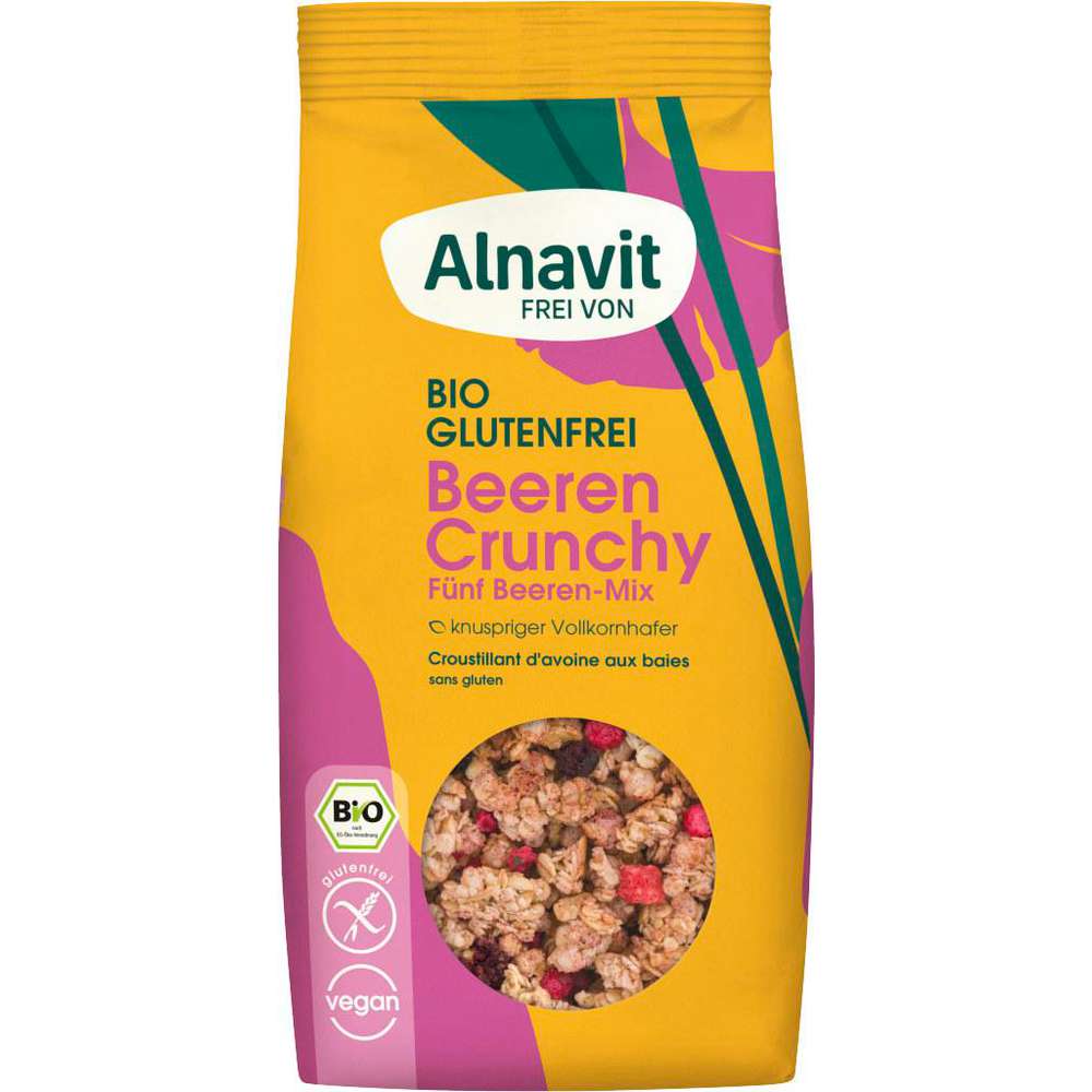 Produktabbildung Alnavit Bio Müsli, Beeren-Crunchy