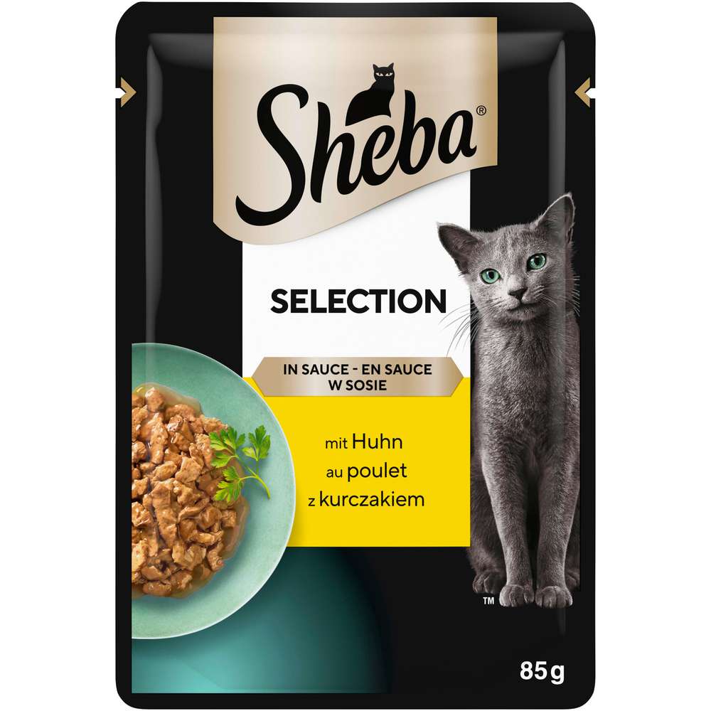 Produktabbildung Sheba Katzen-Nassfutter, Huhn in Soße