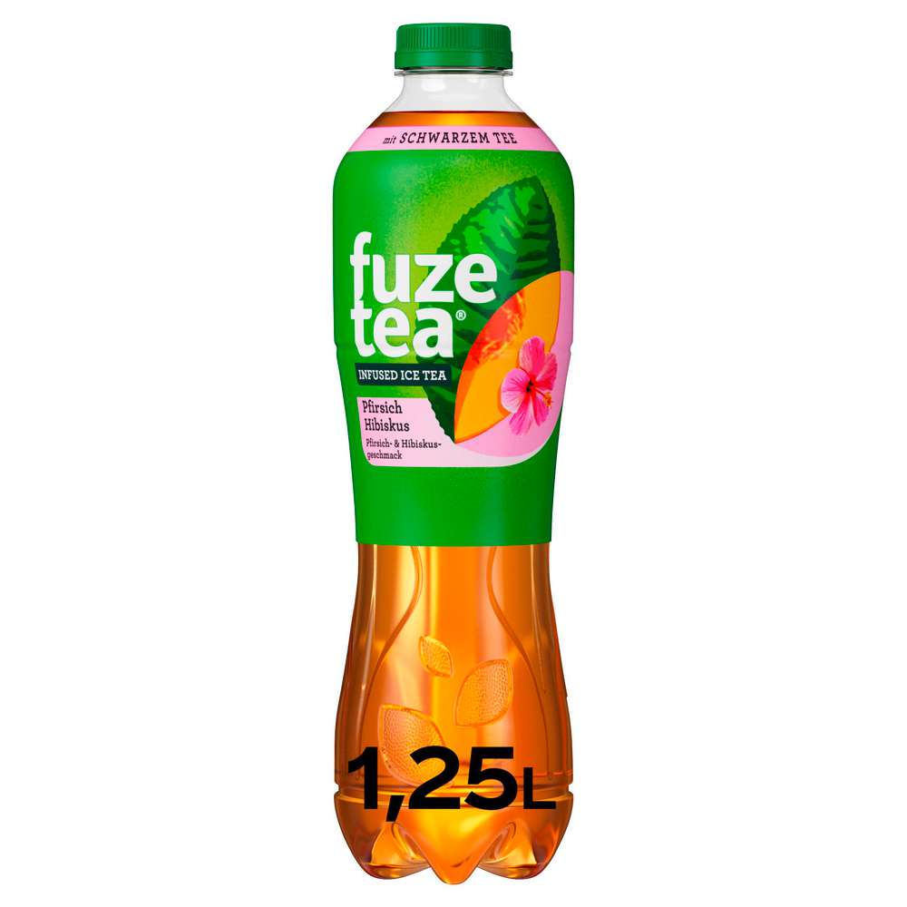 Produktabbildung Fuze Tea Eistee, Pfirsich-Hibiskus