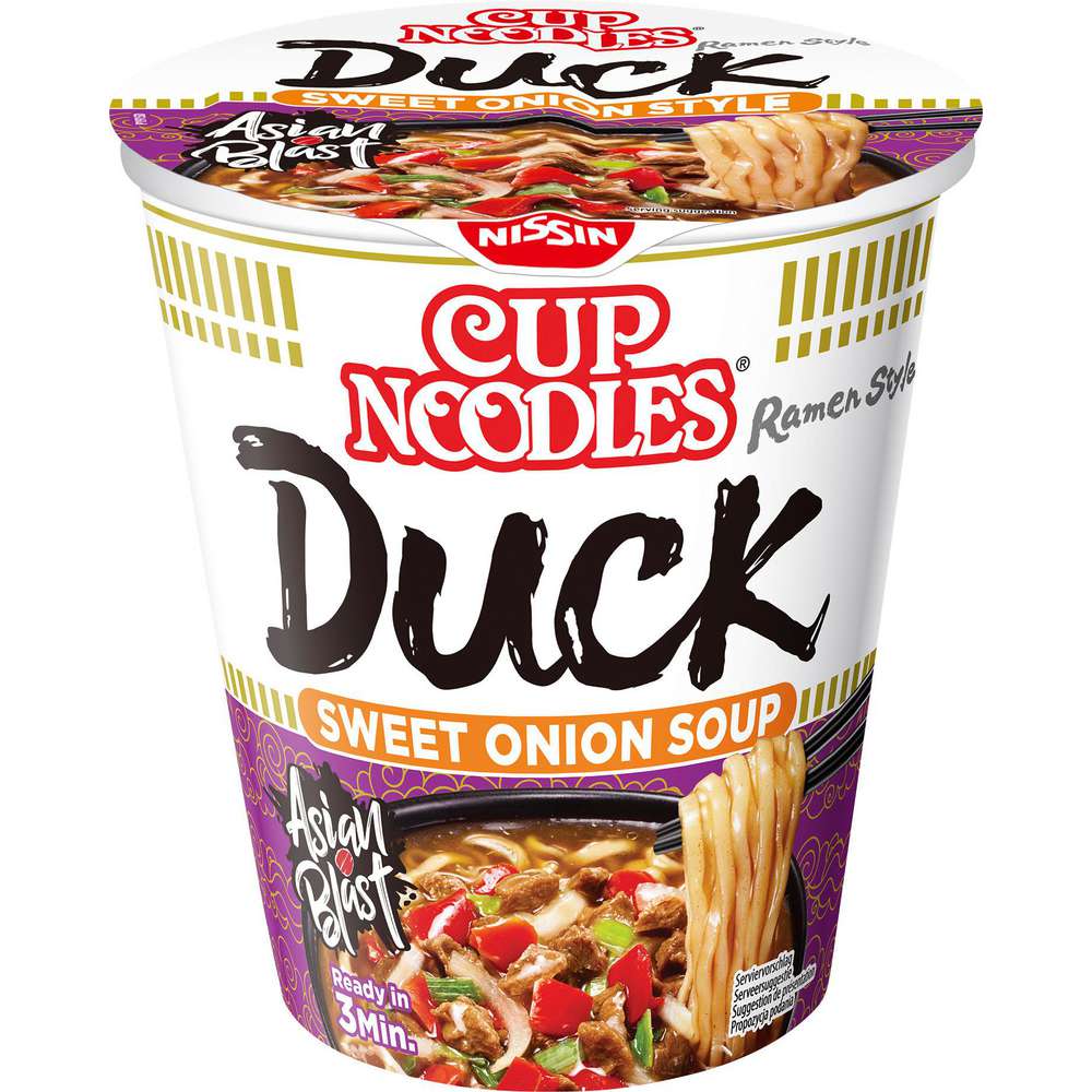 Produktabbildung Nissin Nudelsuppe Cup Noodles, Ente