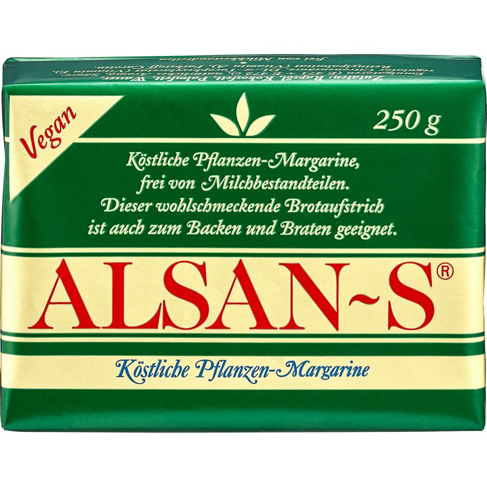 Produktabbildung Alsan Pflanzenmargarine, Original
