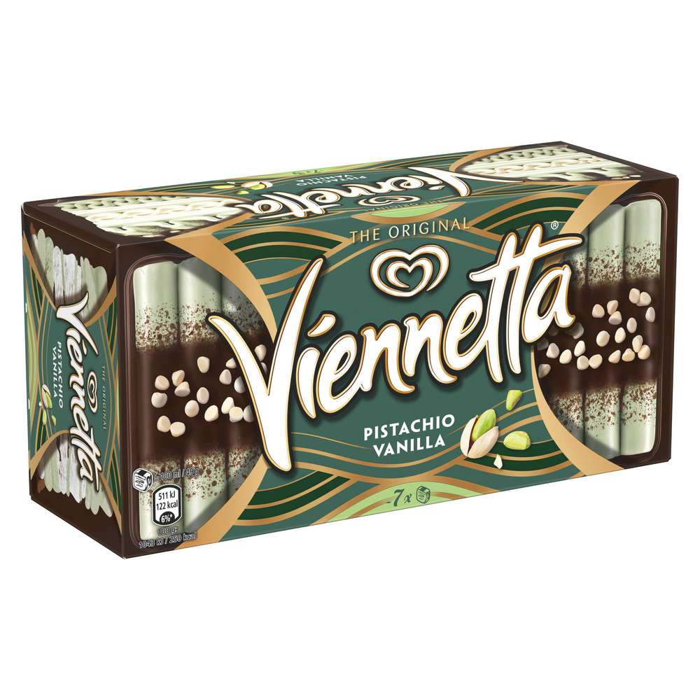 Produktabbildung Viennetta Eis, Pistazie-Vanille