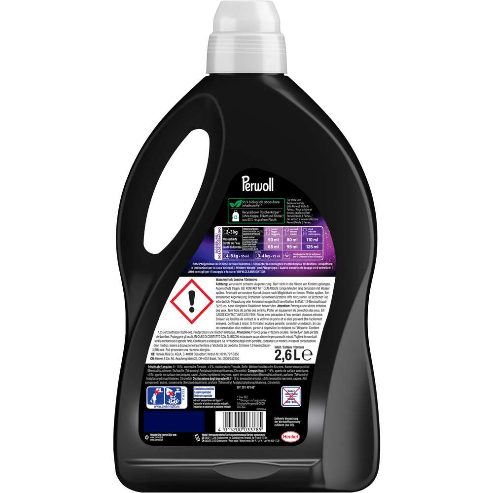 Produktabbildung Perwoll Color-Waschmittel, flüssig, Renew Black