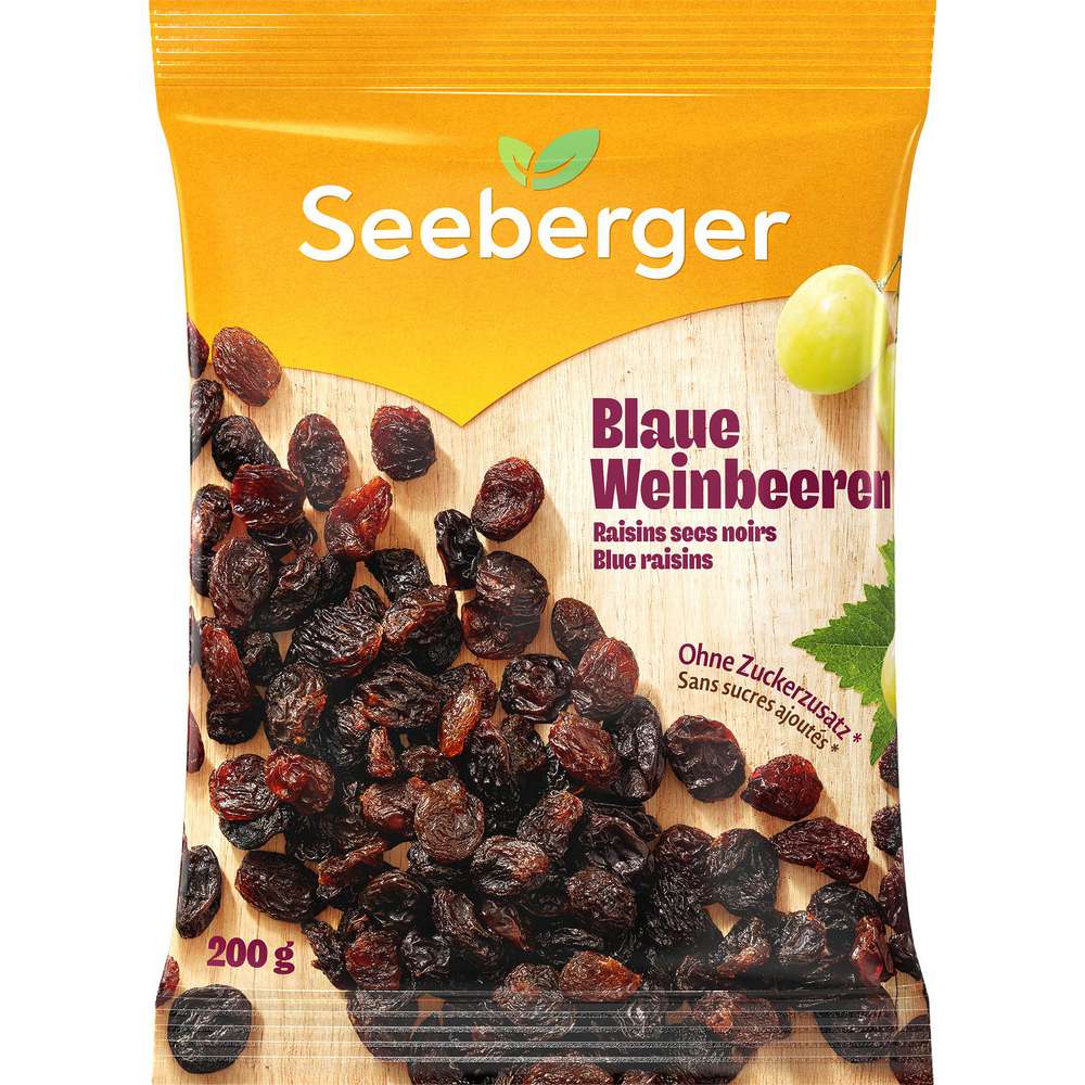 Produktabbildung Seeberger Blaue Weinbeeren