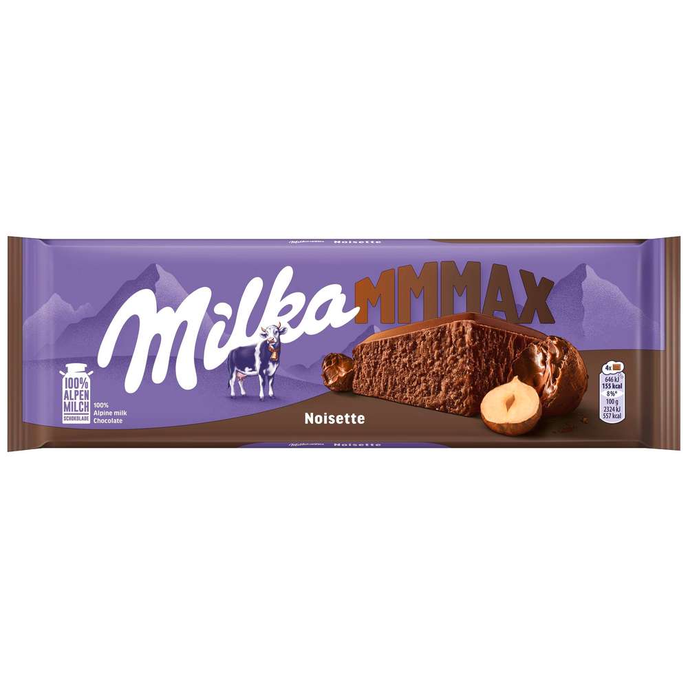 Produktabbildung Milka Tafelschokolade, Noisette