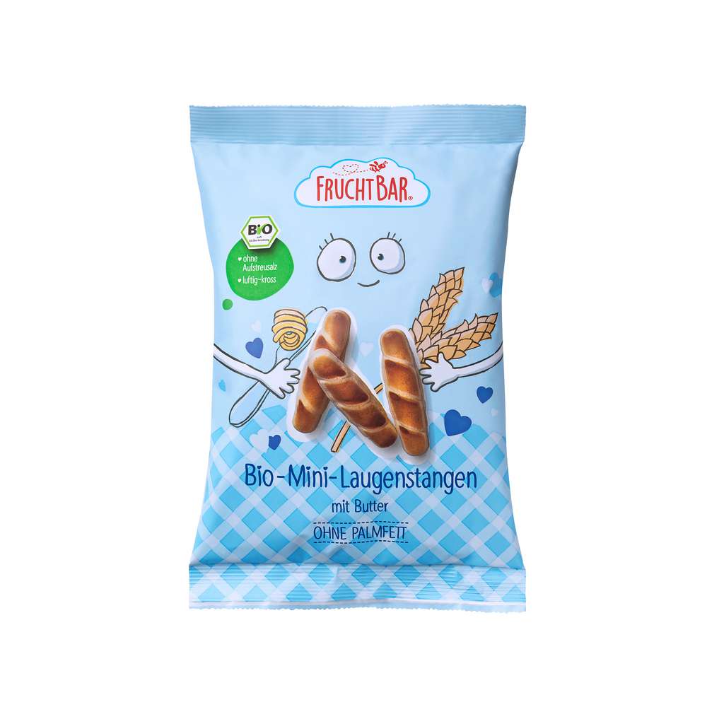 Produktabbildung Fruchtbar Bio Mini-Laugenstangen mit Butter