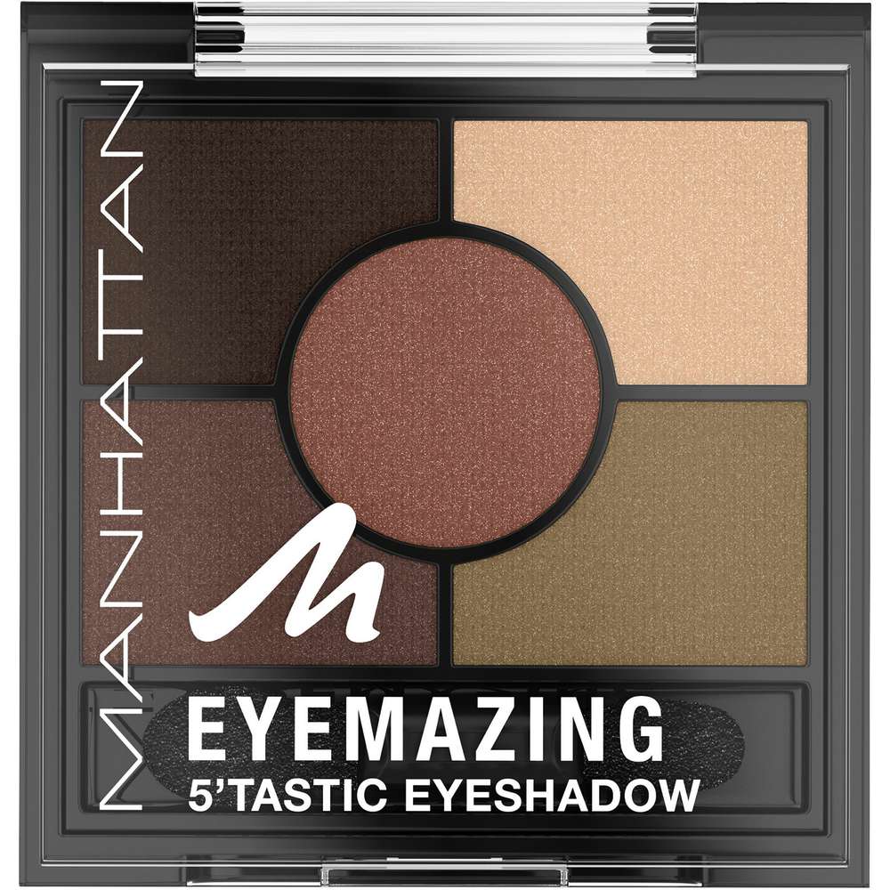 Produktabbildung Manhattan Lidschatten Palette Eyemazing 5'Tastic 002 Brixton Brown