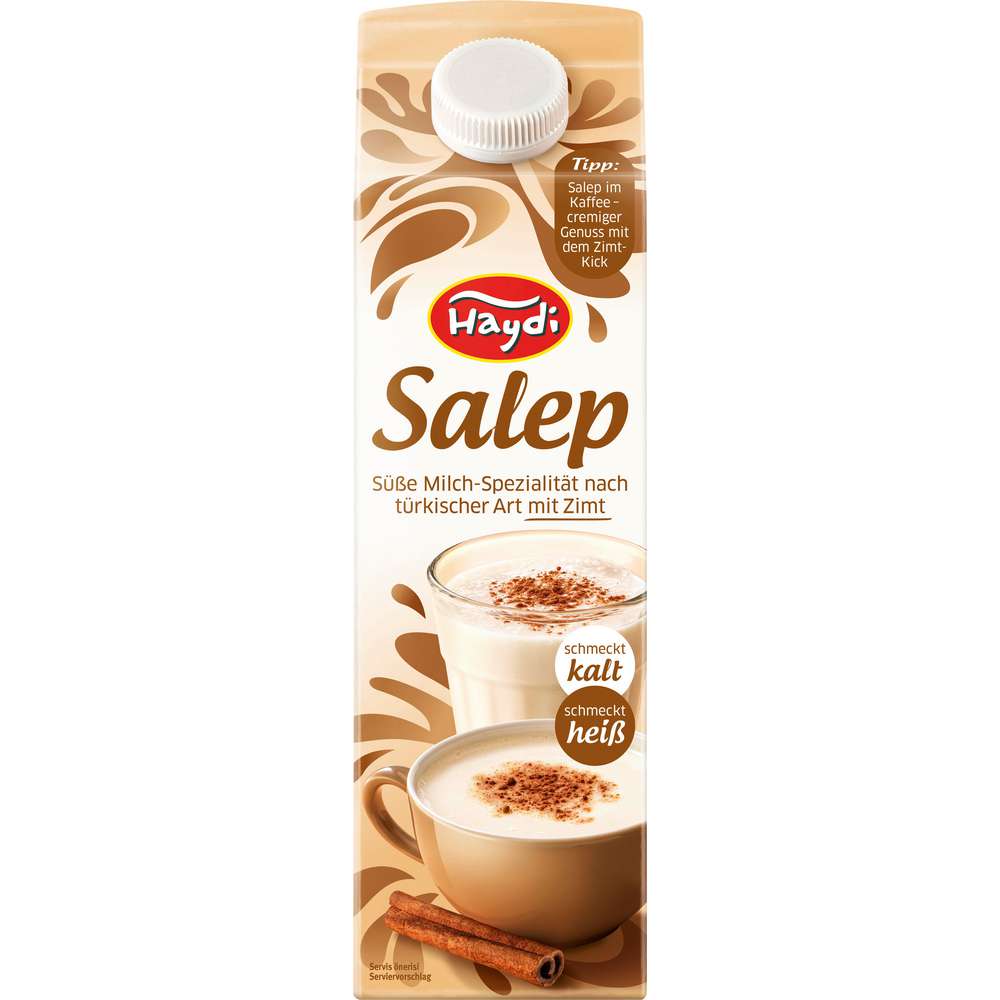 Produktabbildung Haydi Salep, Süße Milch mit Zimt