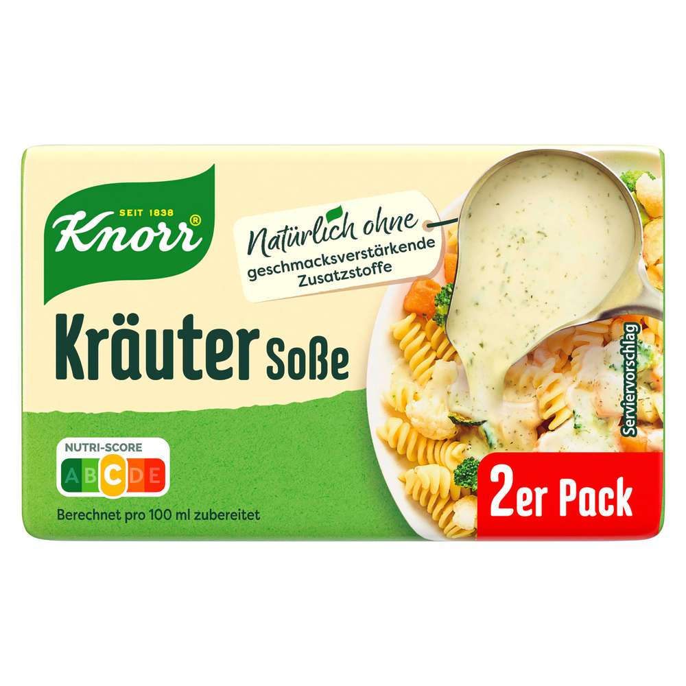 Produktabbildung Knorr Fixprodukt Kräutersoße, 2er