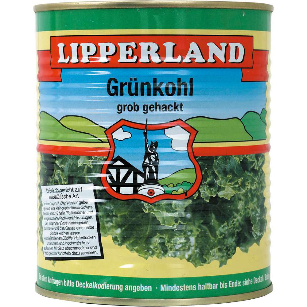 Produktabbildung Paulsen Lipperland Grünkohl grob gehackt