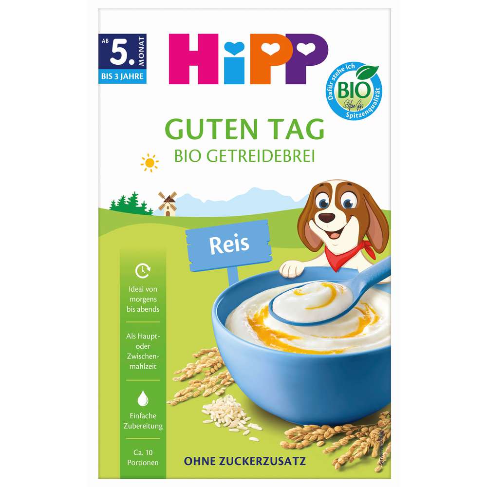 Produktabbildung Hipp Bio Baby Reisbrei