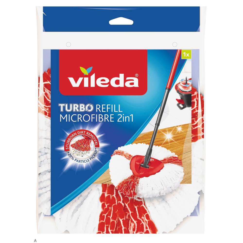 Produktabbildung Vileda Ersatz Wischkopf Turbo 2in1, Mikrofaser