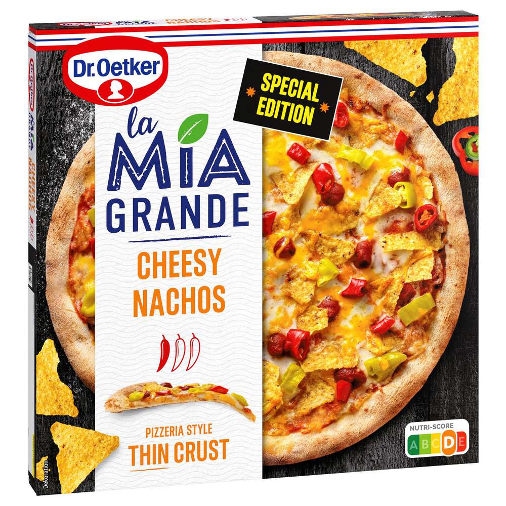 Produktabbildung Dr. Oetker Pizza La Mia Grande, Cheesy Nachos