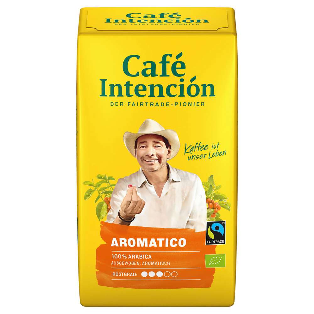 Produktabbildung J.J.Darboven Bio Kaffee Café Intención, gemahlen