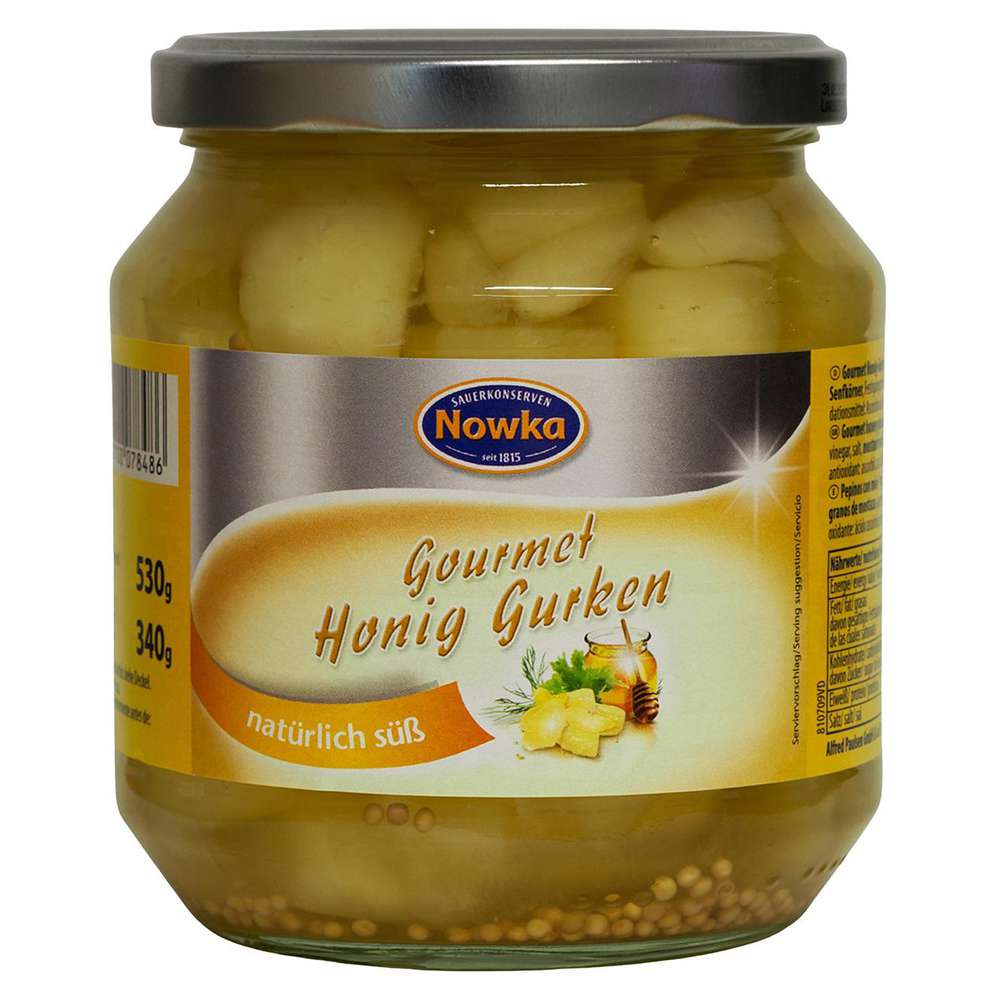 Produktabbildung Paulsen Nowka Gourmet Honig-Gurken