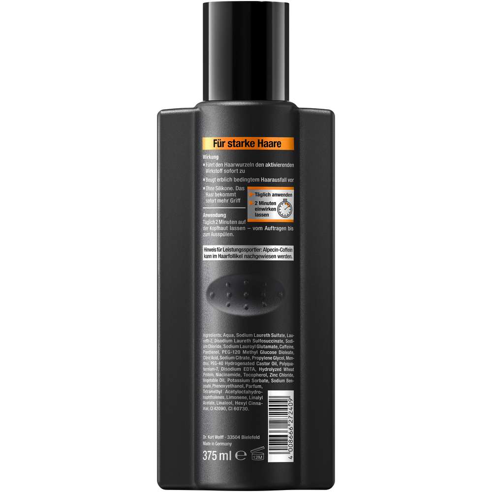 Produktabbildung Alpecin Coffein Shampoo C1 Black Edition