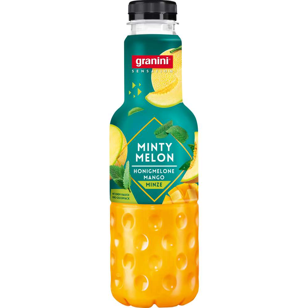 Produktabbildung Granini Fruchtsaftgetränk Minty Melon, Honigmelone-Mango-Minze