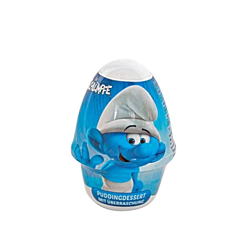 Produktabbildung Kid´s World Schoko-Vanille Puddingdessert mit Überraschungsfigur