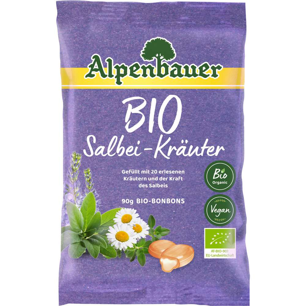 Produktabbildung Alpenbauer Bonbons Salbei Kräuter