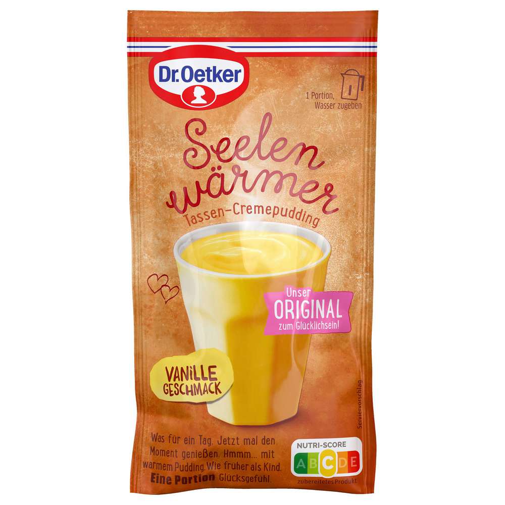 Produktabbildung Dr. Oetker Pudding Seelenwärmer, Vanille