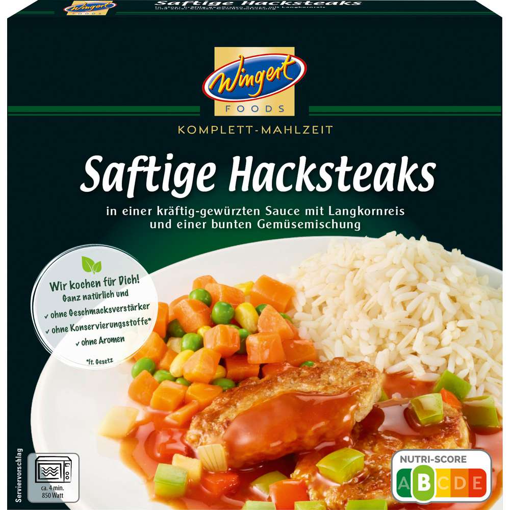 Produktabbildung Wingert Saftige Hacksteaks