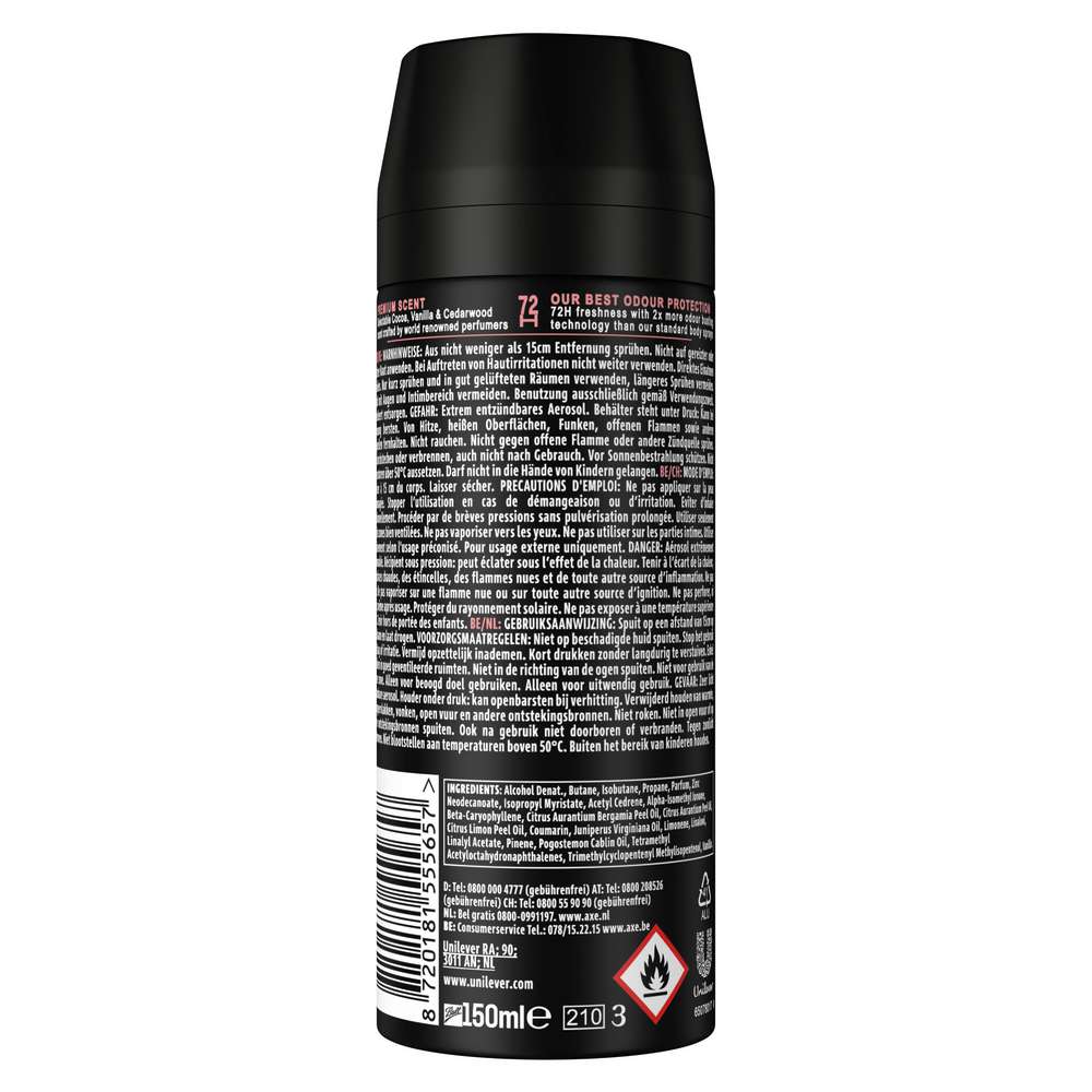 Produktabbildung Axe Deo Spray, Cocoa Velvet