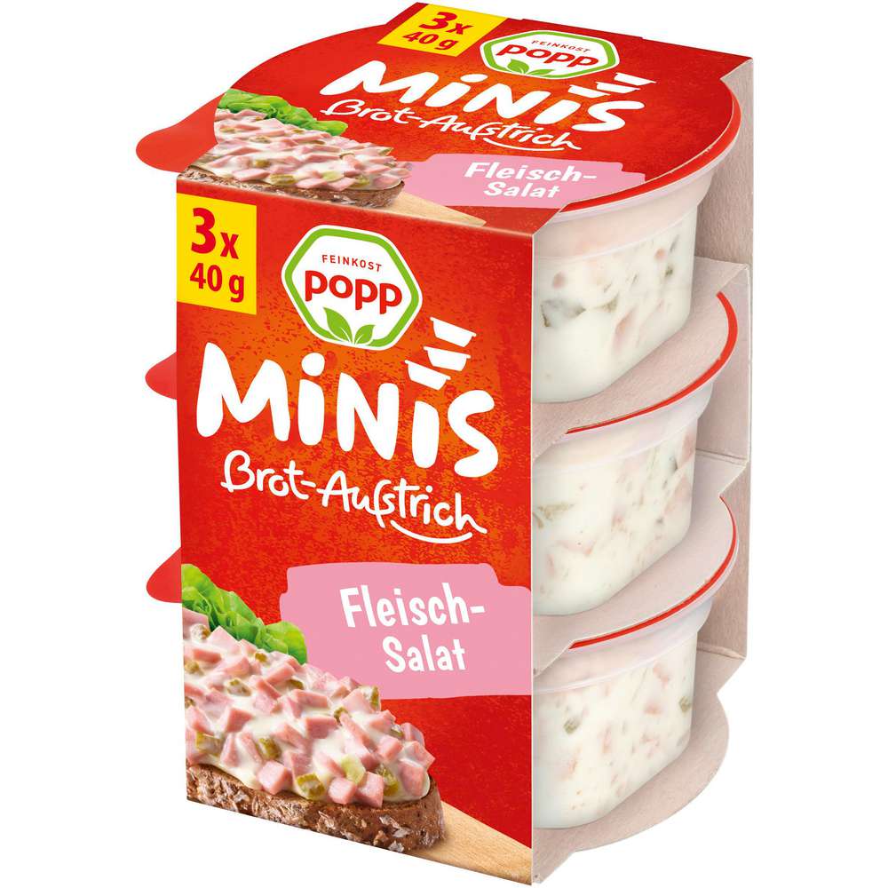 Produktabbildung Popp Brotaufstrich, Fleischsalat