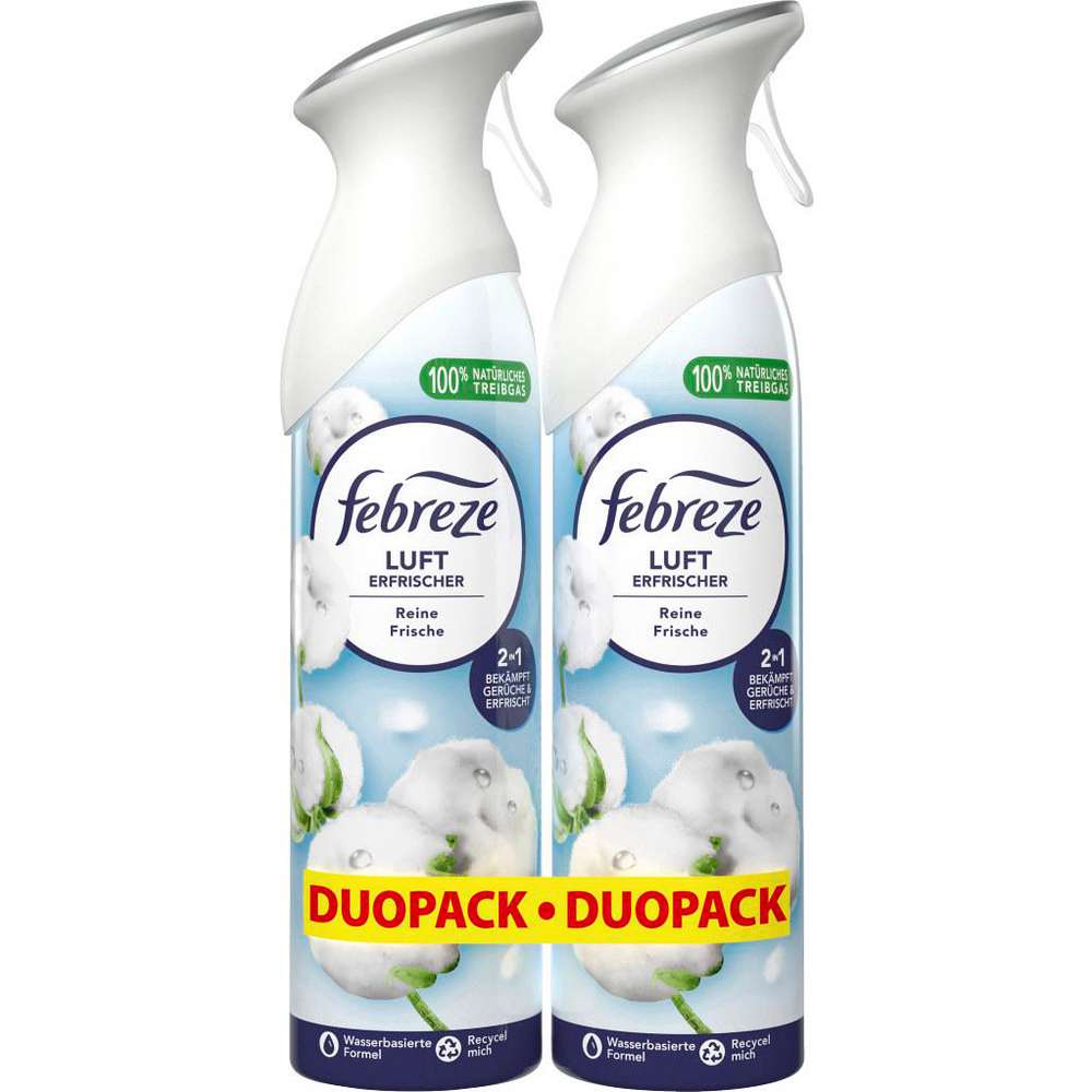 Produktabbildung Febreze Duo-Lufterfrischer Reine Frische