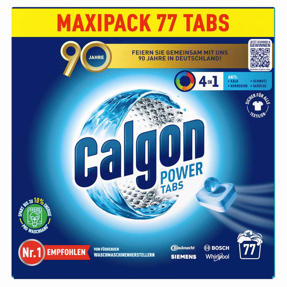 Produktabbildung Calgon Waschmaschinen-Entkalker 4in1 Tabs