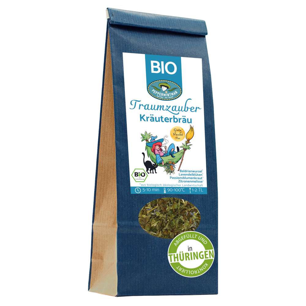 Produktabbildung Peppermintman Bio Kräutertee Traumzauber