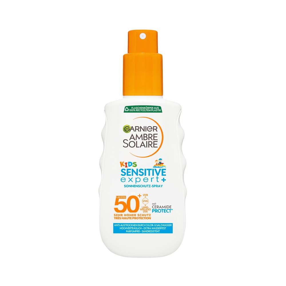 Produktabbildung Garnier Ambre Solaire Sonnenspray Kids Sensitiv