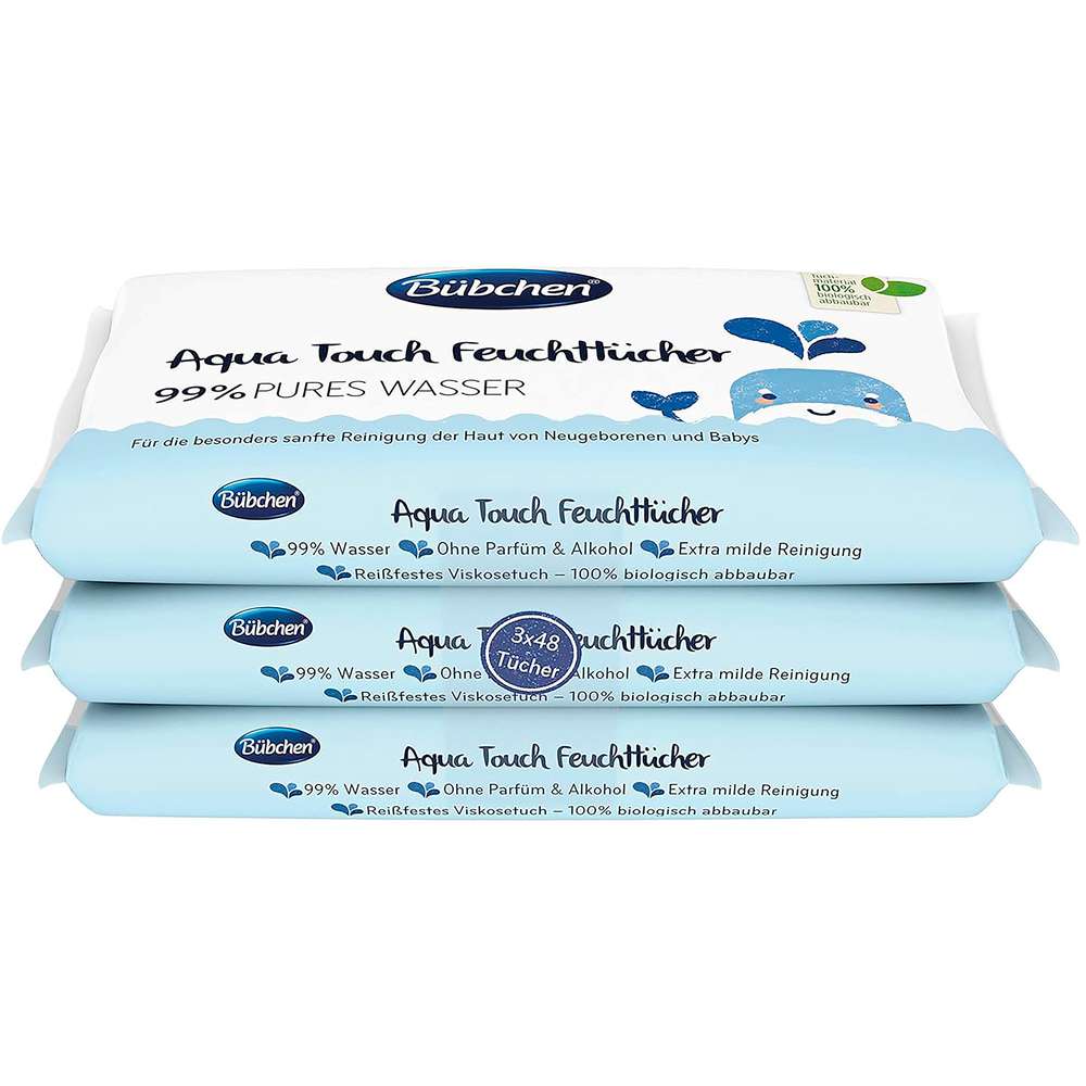 Produktabbildung Bübchen Aqua Touch Feuchttücher