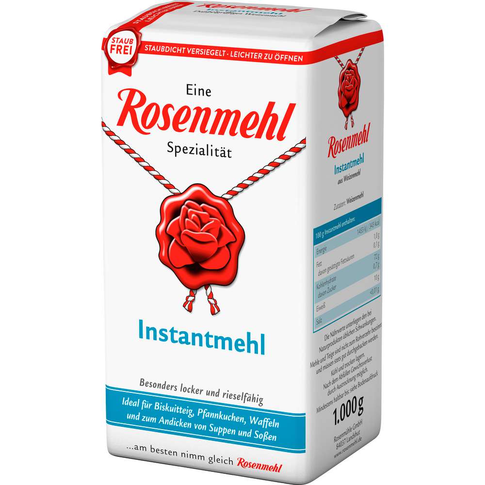 Produktabbildung Rosenmehl Instant-Mehl 