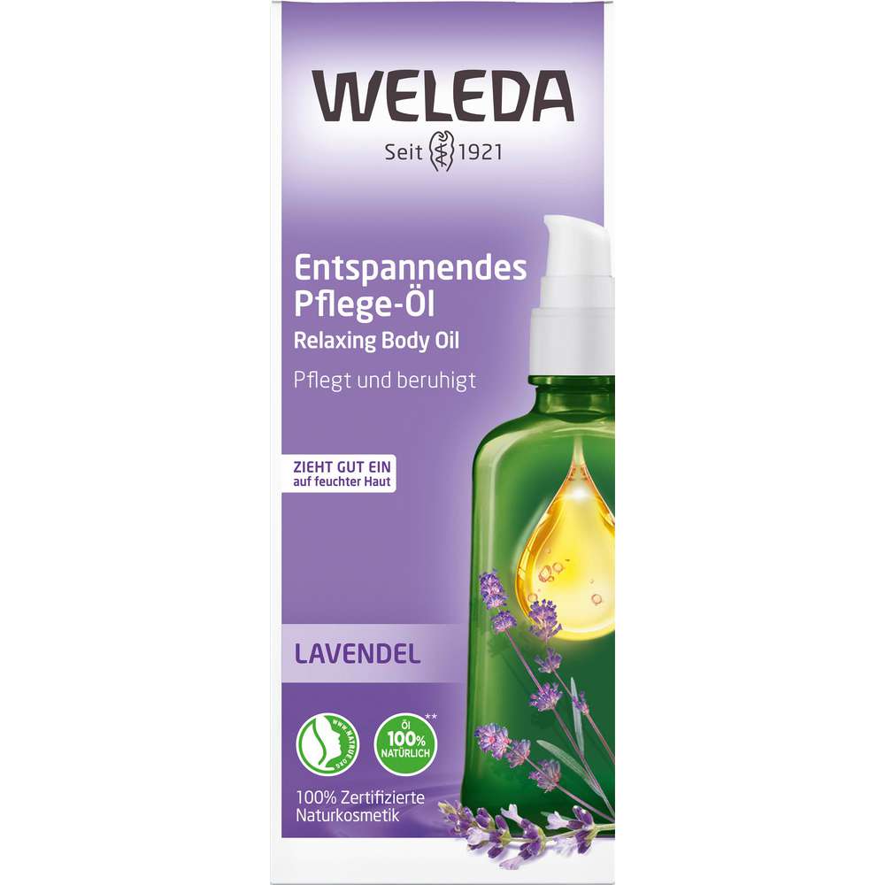 Produktabbildung Weleda Entspannendes Pflege-Öl, Lavendel