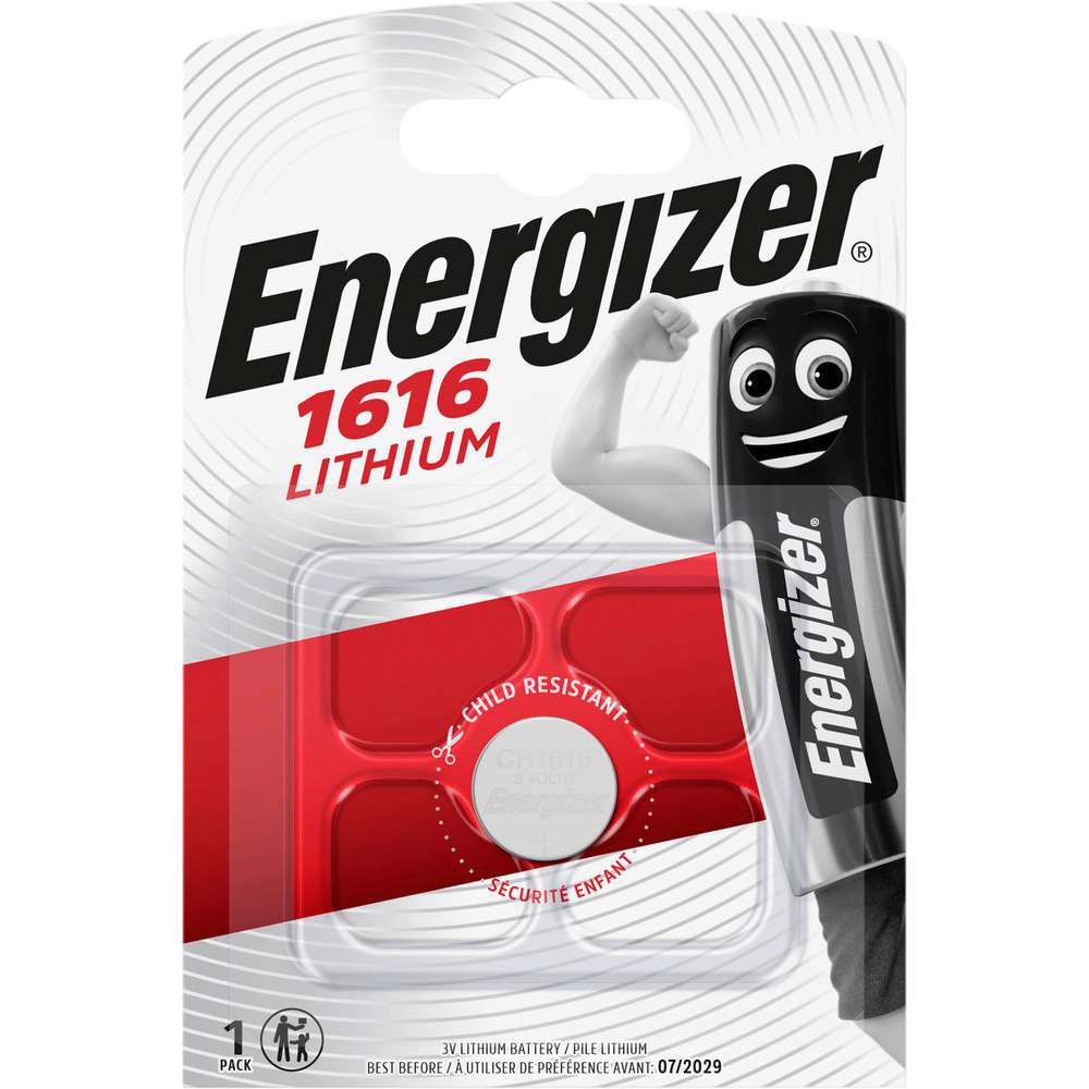 Produktabbildung Energizer Batterie Lithium CR1616