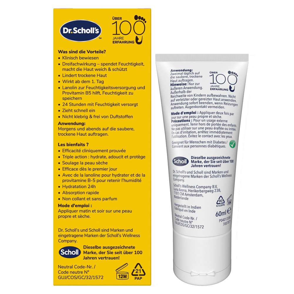 Produktabbildung Dr.Scholl's Urea Akut Fußcreme