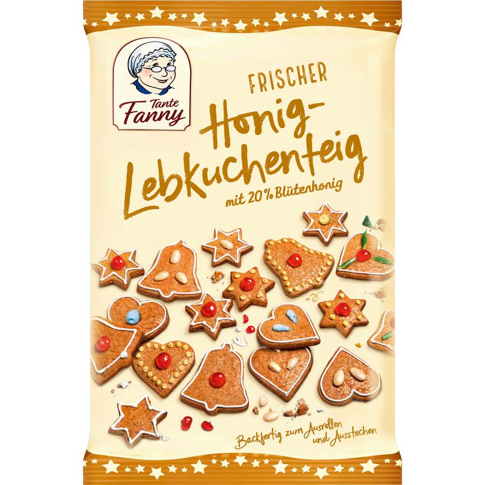Produktabbildung Tante Fanny Frischer Honig-Lebkuchenteig
