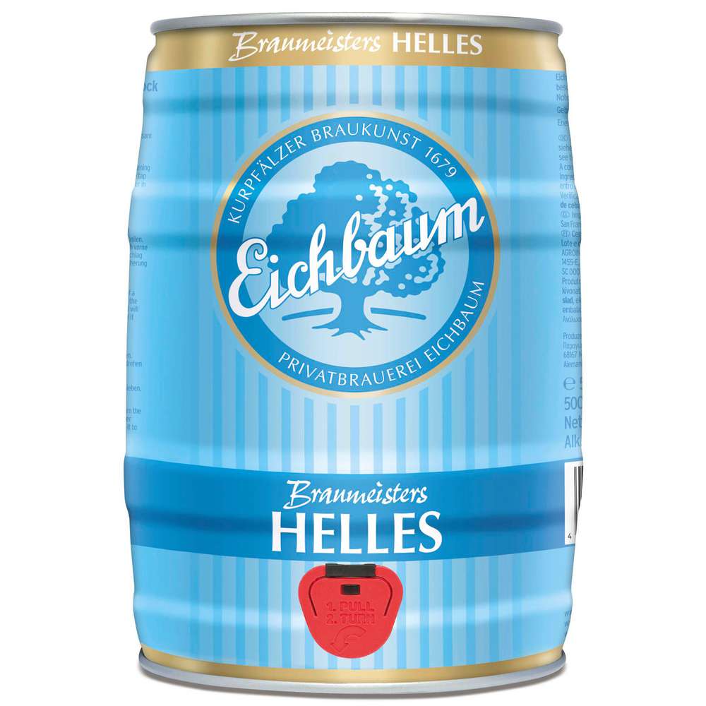 Produktabbildung Eichbaum Fassbier Kurpfälzer Helles