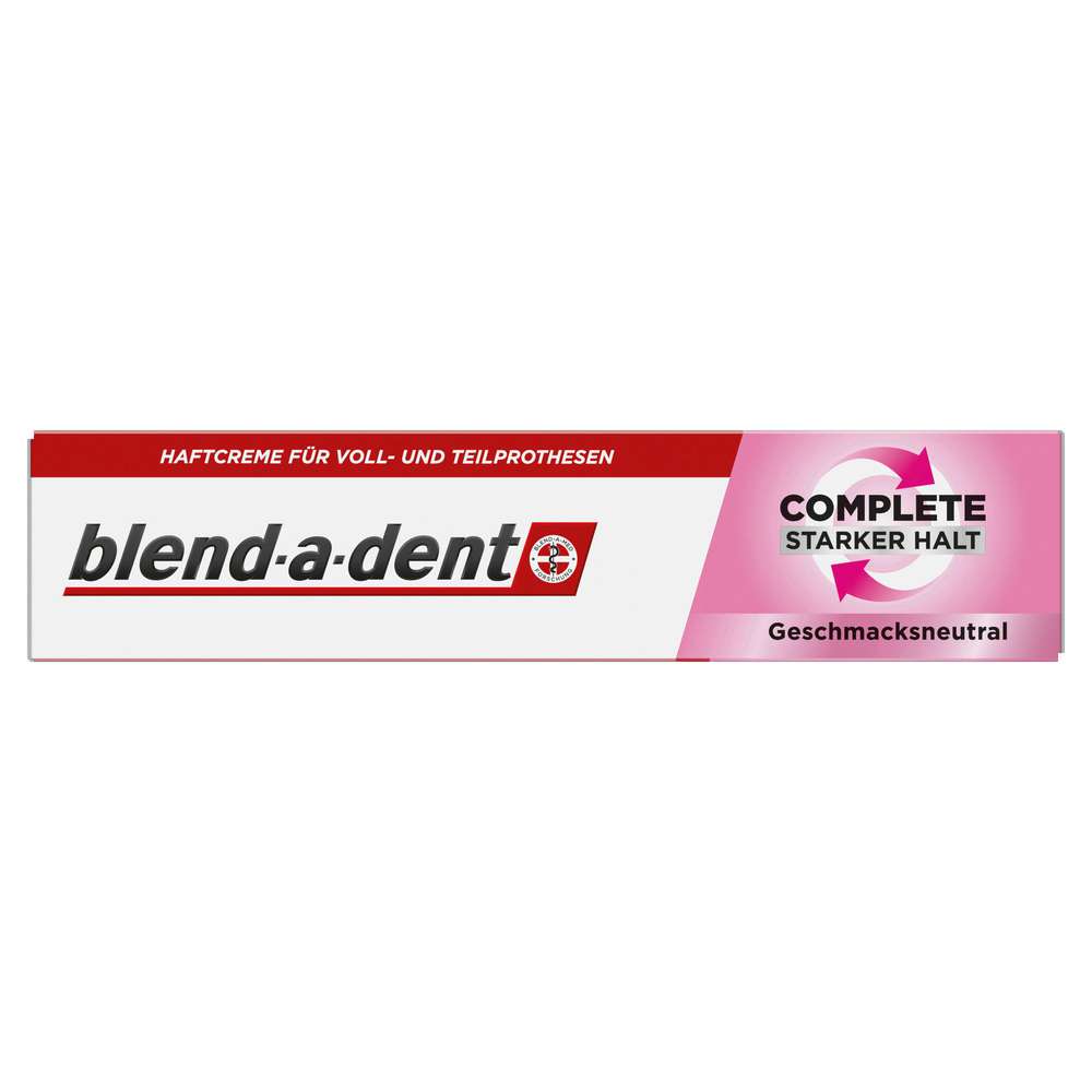 Produktabbildung Blend-A-Dent Haftcreme für Voll- und Teilprothesen Complete Starker Halt
