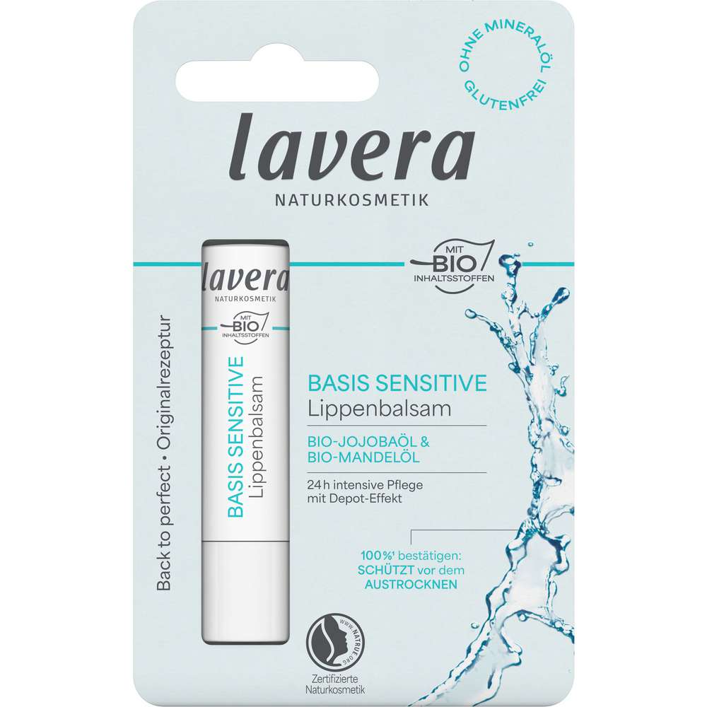 Produktabbildung lavera Lippenbalsam Basis Sensitiv