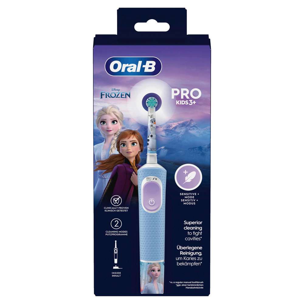 Produktabbildung Oral-B Elektrische Zahnbürste Vitality Pro Kinder Frozen, ab 3 Jahren