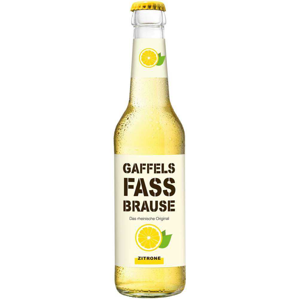 Produktabbildung Gaffel Fassbrause, Zitrone