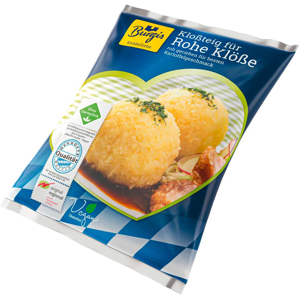 Produktabbildung Burgis Roher Kloßteig