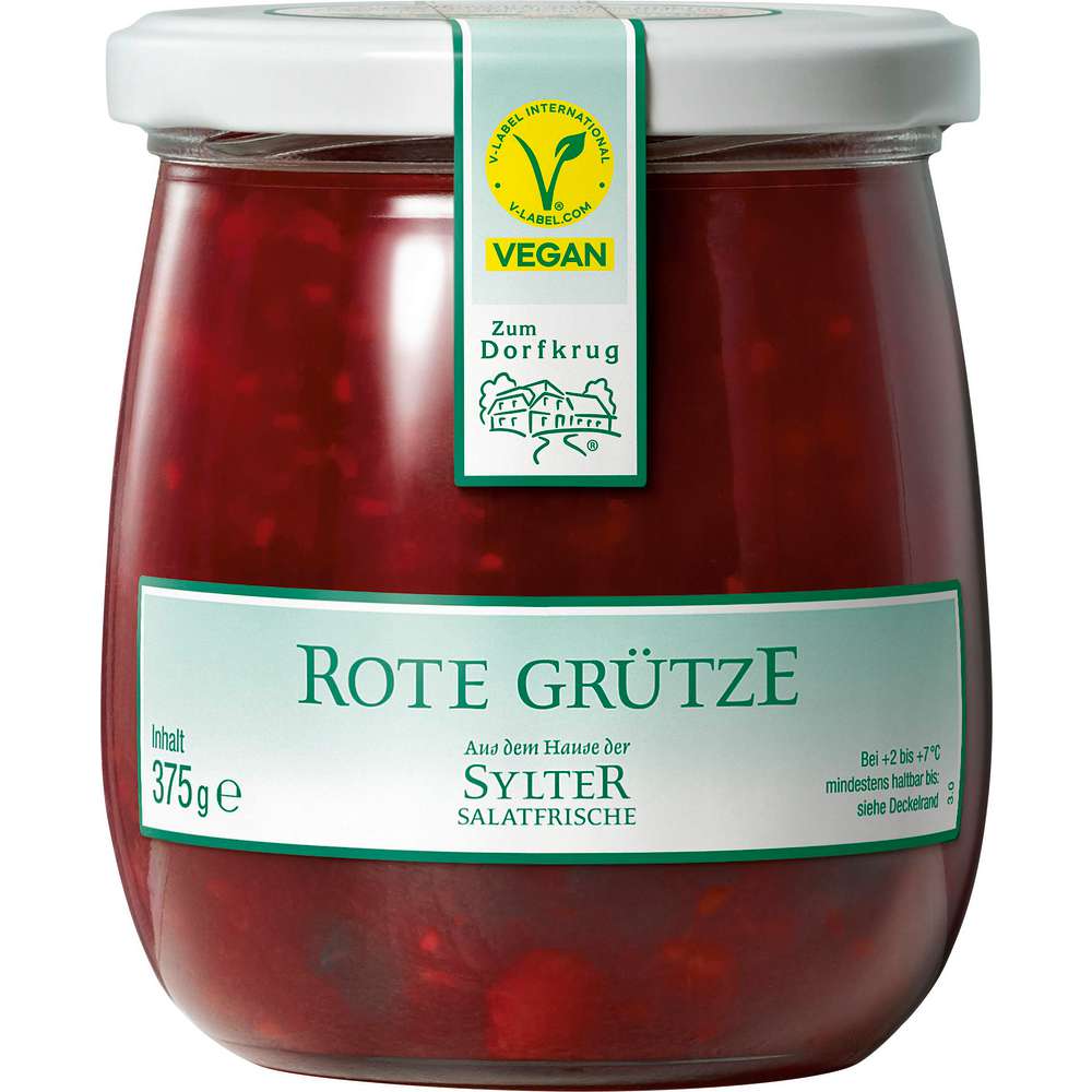 Produktabbildung Zum Dorfkrug Rote Grütze mit 7 Früchten