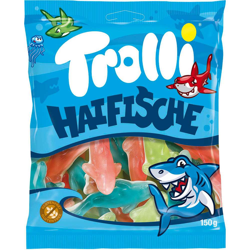 Produktabbildung Trolli Fruchtgummi Haifische